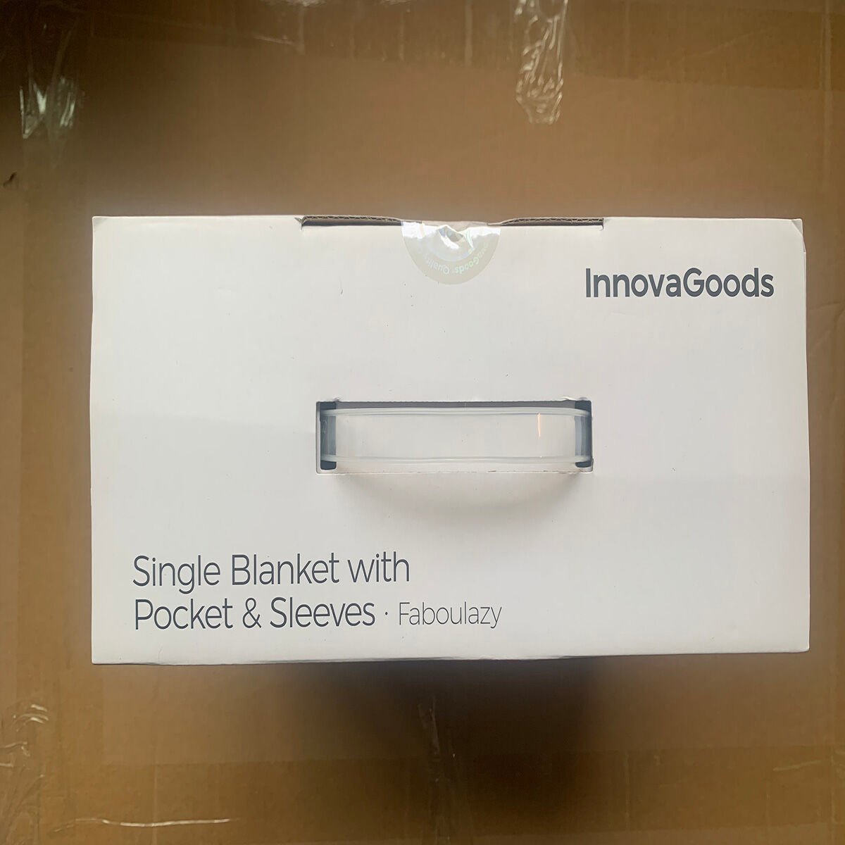 Single Sleeved Blanket with Central Pocket Faboulazy InnovaGoods_13