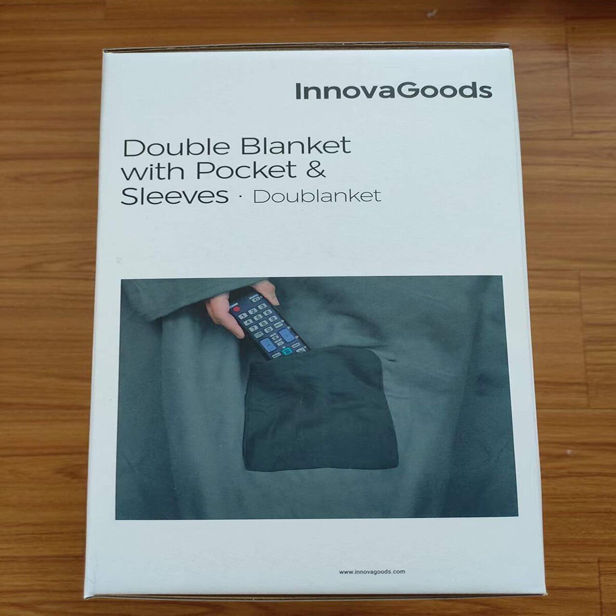 Double Sleeved Blanket with Central Pocket Doublanket InnovaGoods_22