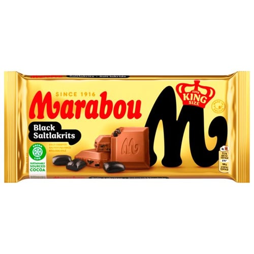 Marabou Svart saltlakrits 220g_0