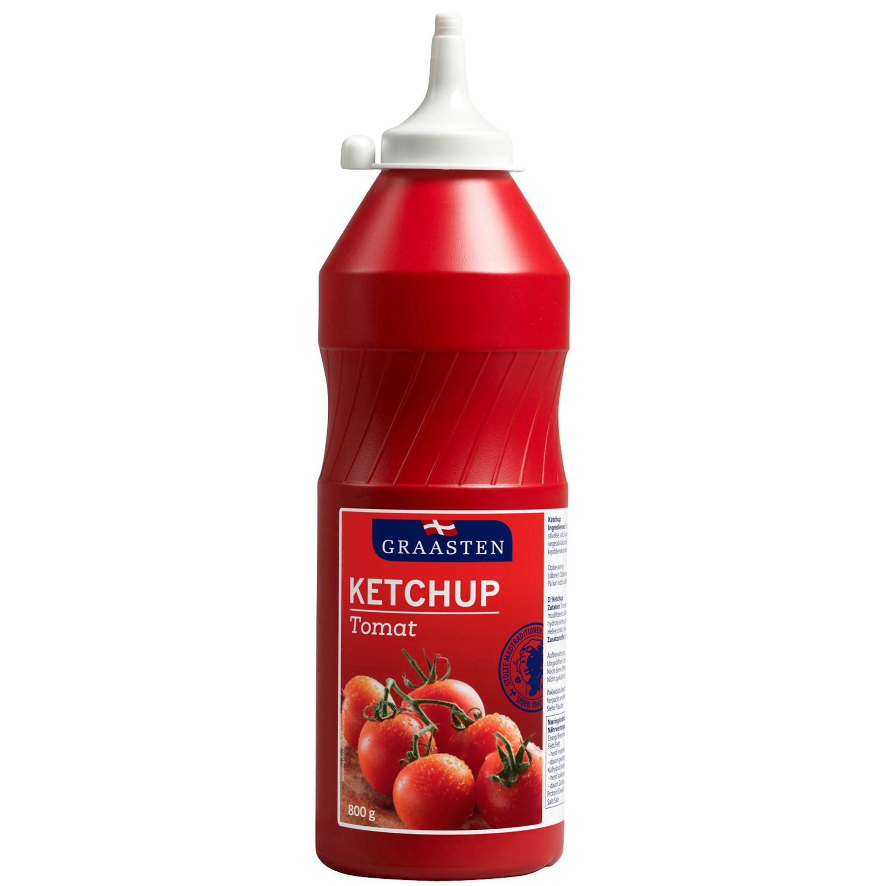 Graasten Ketchup 800g_0