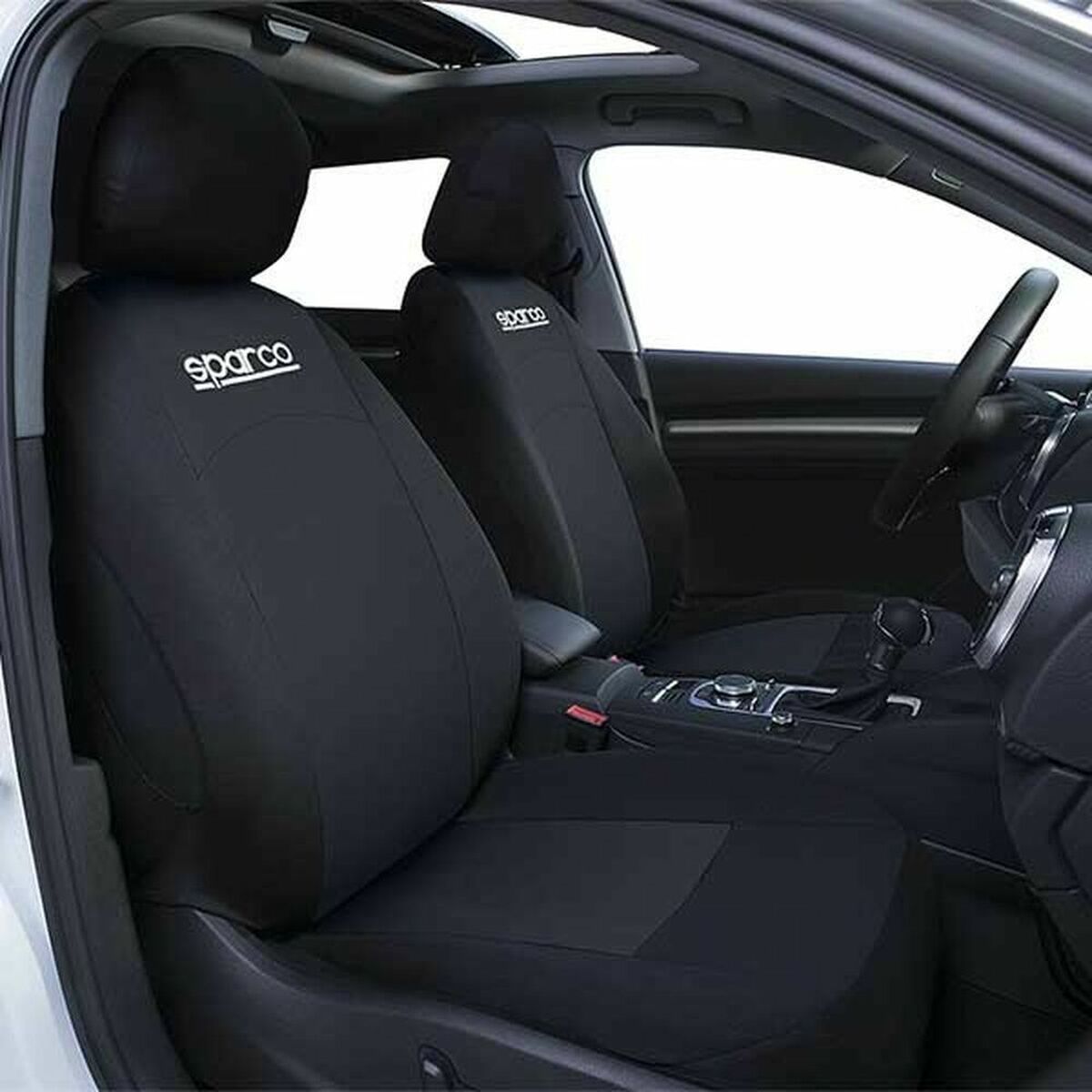 "Seat cover Sparco SPCS402BK Black"_1