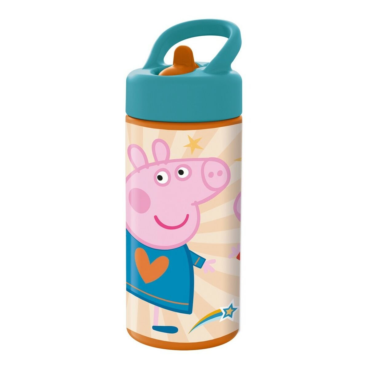 "Water bottle Peppa Pig Having fun Pink"_2