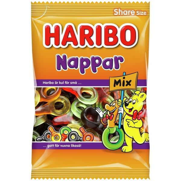 <div>Haribo Nappar Mix 375g</div>_0