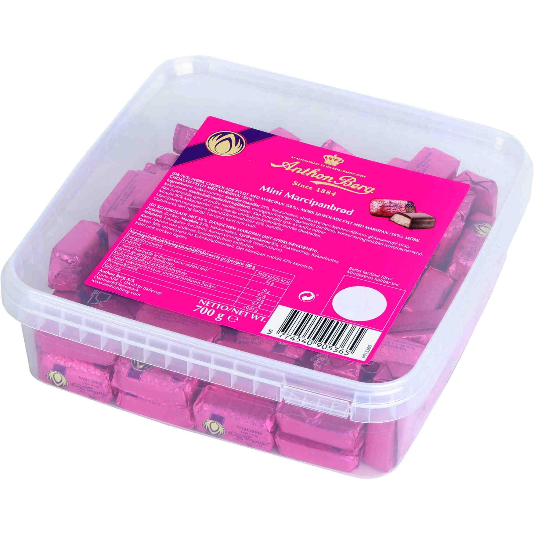 Anthon Berg Mini Marcipanbrød 700g_0