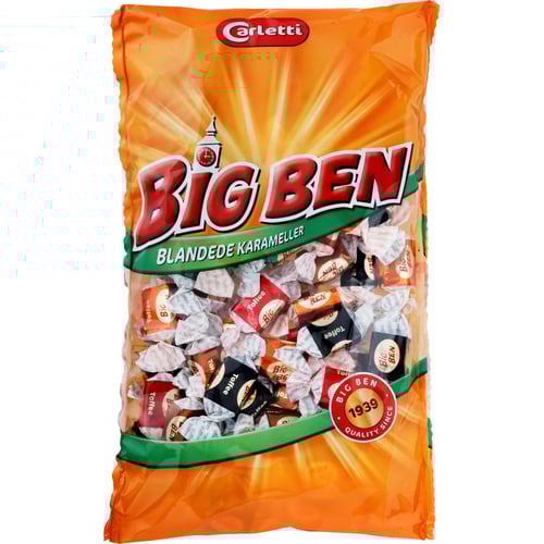 Carletti Big Ben Mixed Caramels 350g - picture