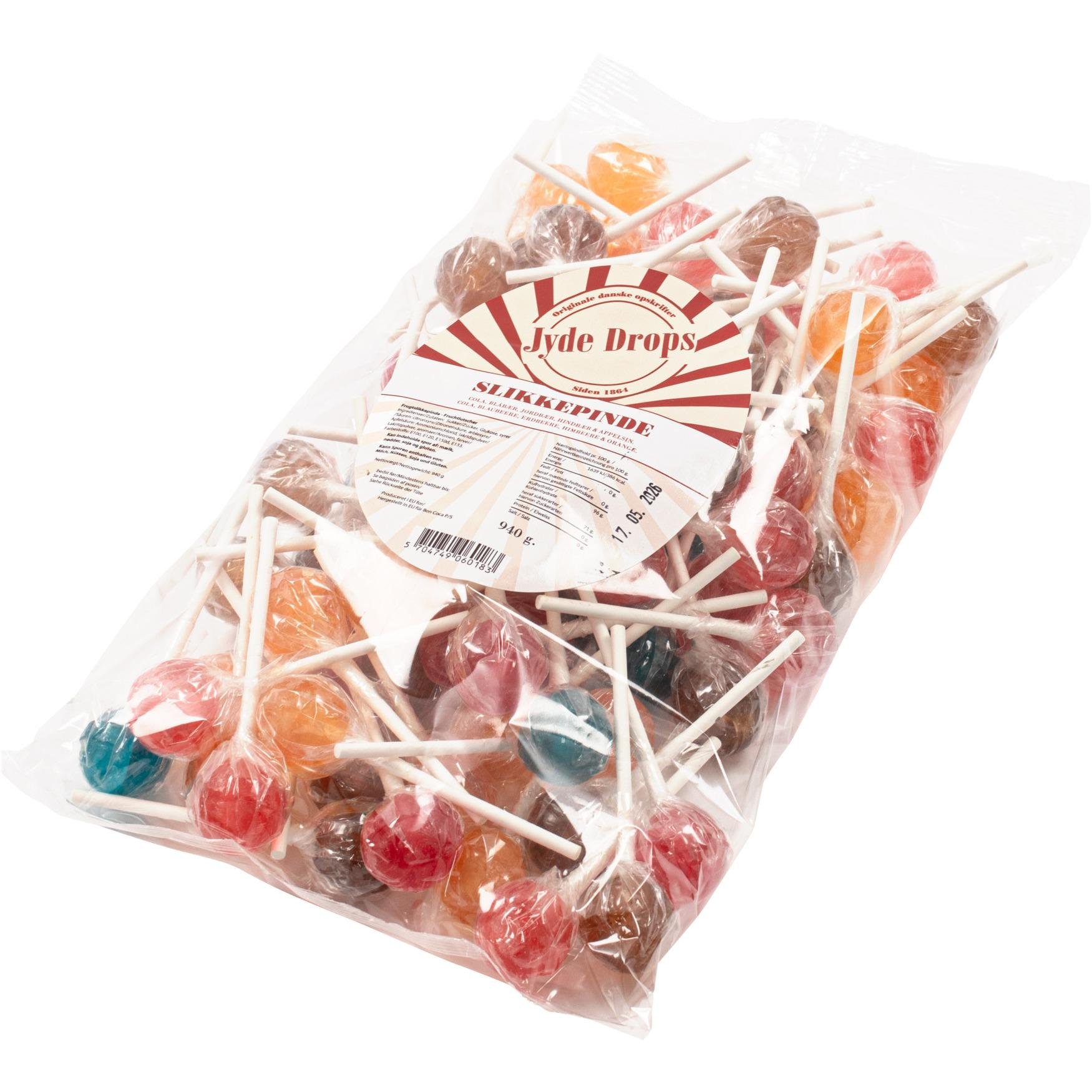 Jyde Drops Slikkepind 940g_0