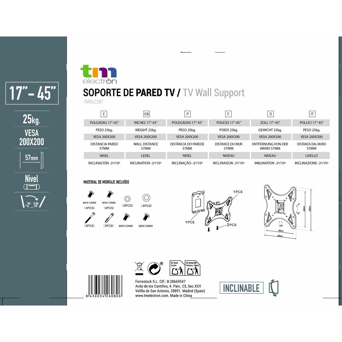 TV Mount TM Electron 26-40 25 kg_13