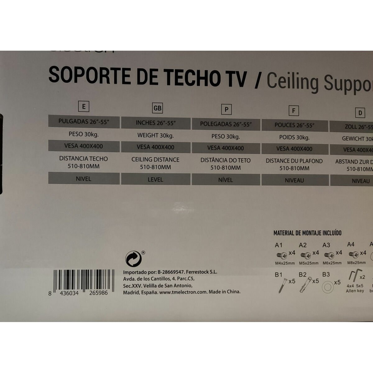 TV Mount TM Electron 30 Kg 26-55_10