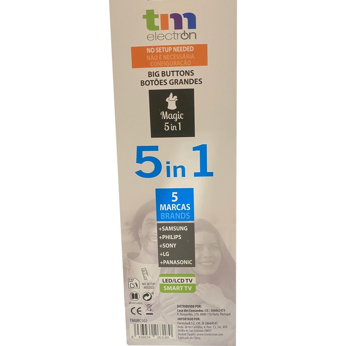 Universal Remote Control TM Electron Black_4