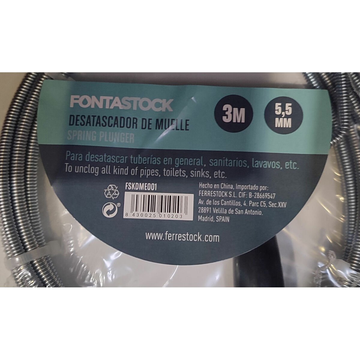 Plunger Fontastock 3 m x 5,5 mm_12