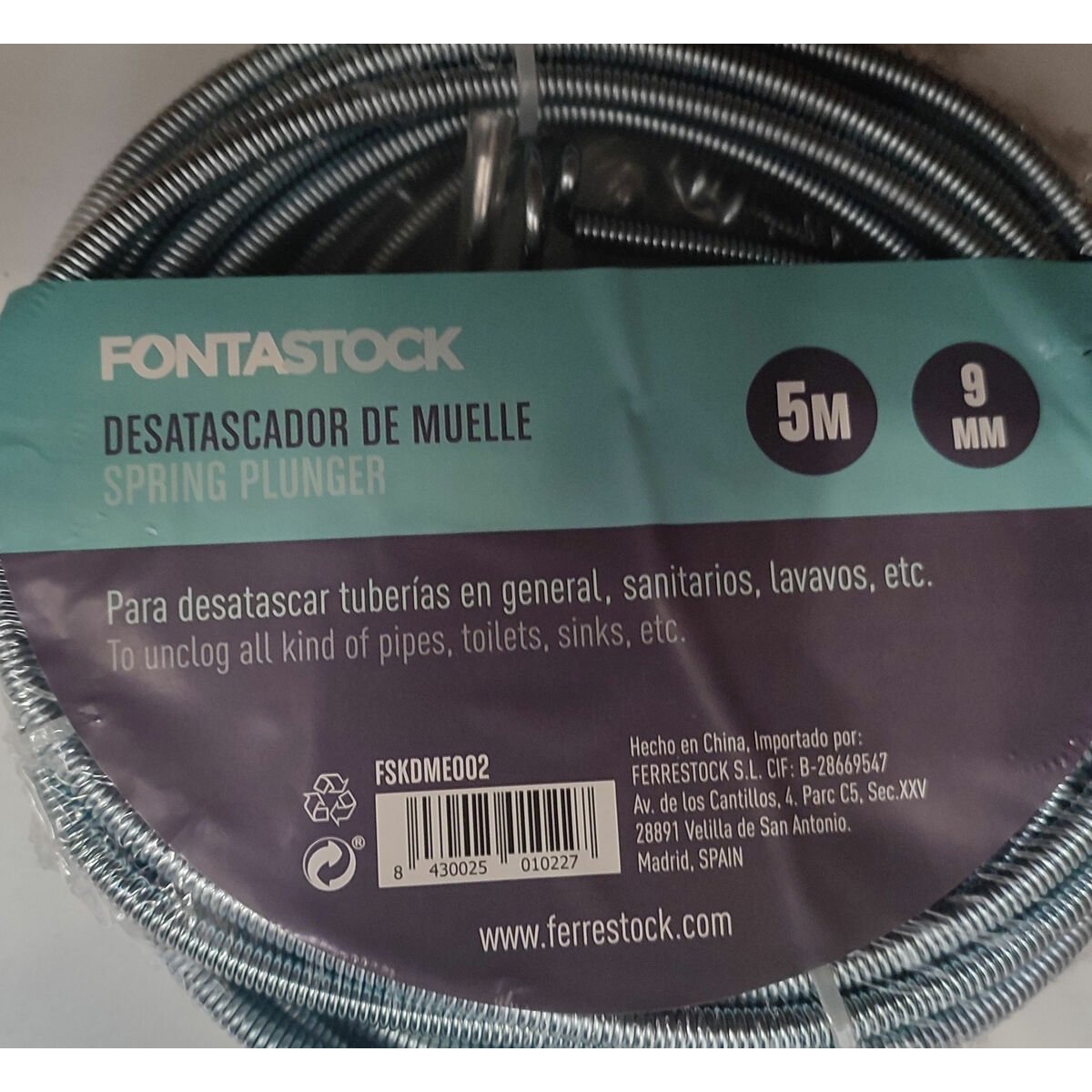 Plunger Fontastock 5 m x 9 mm_9