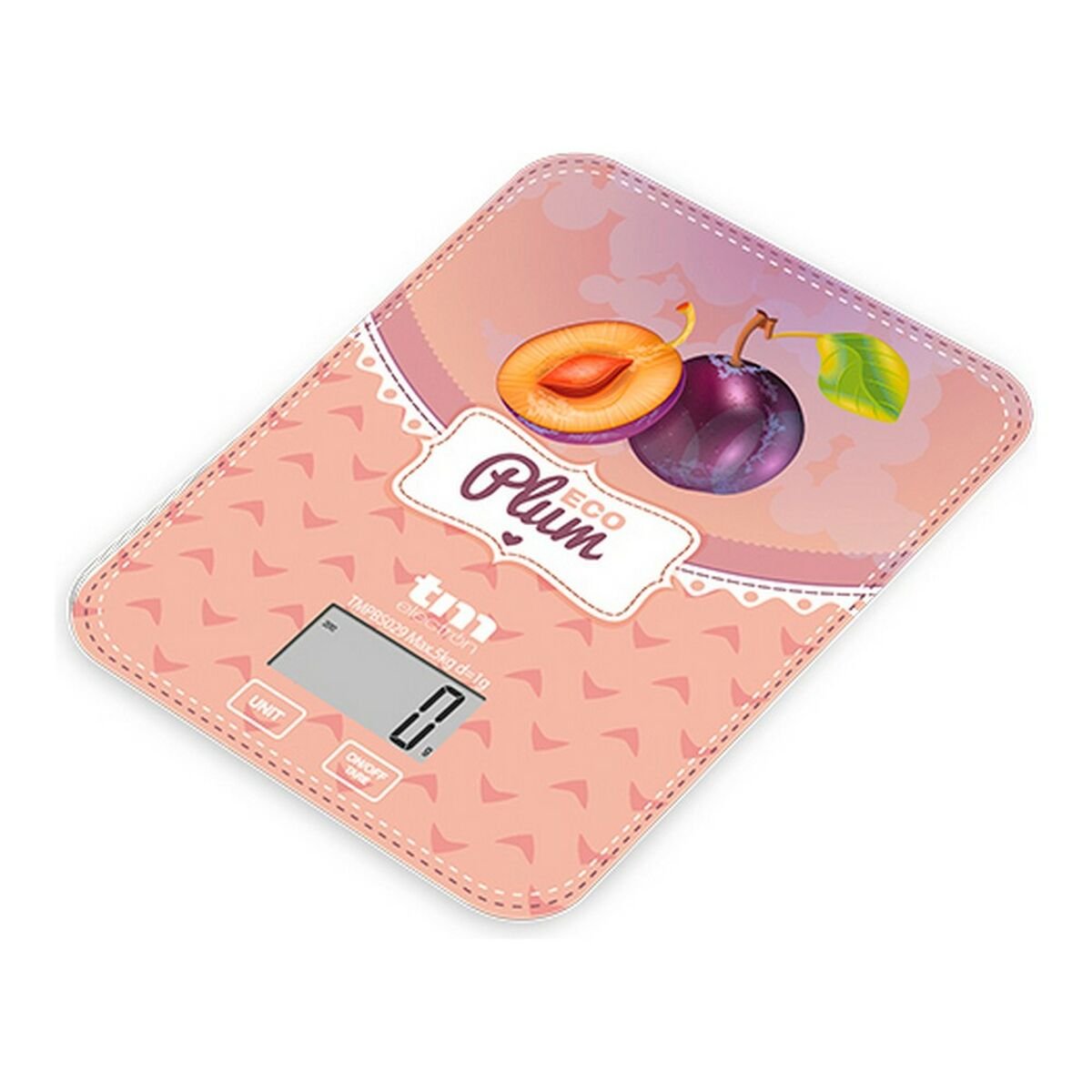 kitchen scale TM Electron Eco Plum 5 kg_2