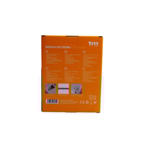 kjøkkenvekt TM Electron Eco Plum 5 kg_5