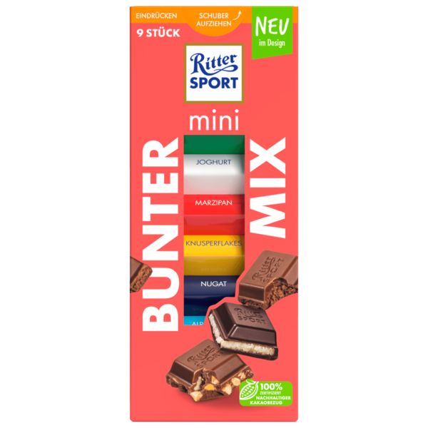 Ritter Sport Mini Tower Colorful Mix 150g_0