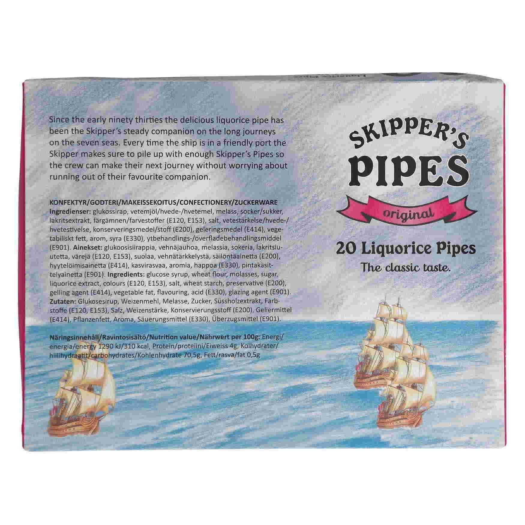<div>Malaco Skipper's Pipes Original 20pcs 340g</div>_1