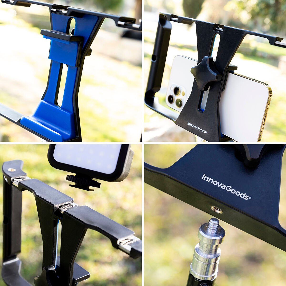 Smartphone Holder with Manual Stabiliser Stafect InnovaGoods_22