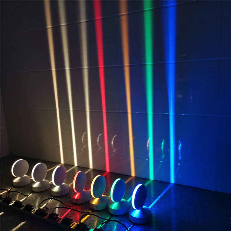 LED Window Sill Light Colorful Remote Corridor Light 360 Degree Ray Door Frame Line Wall Lamps for Hotel Aisle Bar Family 110-240V