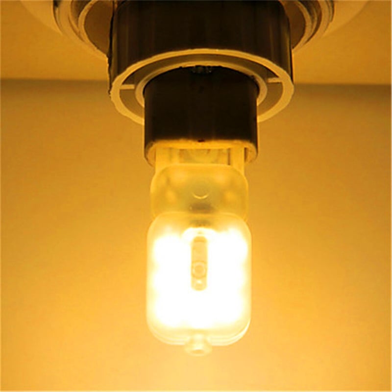 10pcs 2.5W LED Bi-pin Lights Bulbs 250lm G9 14LED Beads SMD 2835 Dimmable Landscape 30W Halogen Bulb Replacement Warm Cold White 360 Degree Beam Angle 220-240V 110-130V