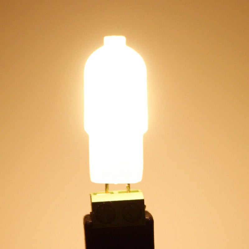 6 Pack G4 2.5W LED Bulb 2835 LED Bi-pin G4 Base 20W Halogen Bulb Replacement Warm White /Cold White DC12V