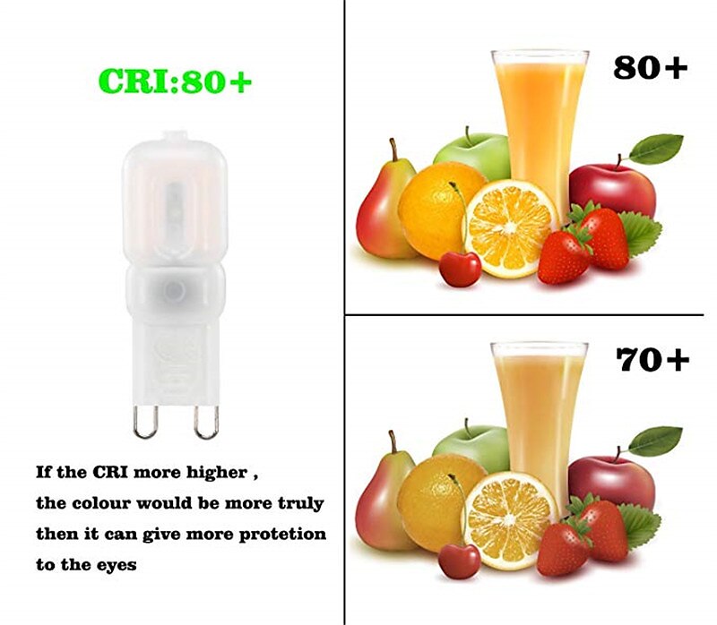 10pcs 3W LED Bi-pin Lights Bulbs 300lm G9 14LED Beads SMD 2835 Dimmable Landscape 30W Halogen Bulb Replacement Warm Cold White 360 Degree Beam Angle 220-240V