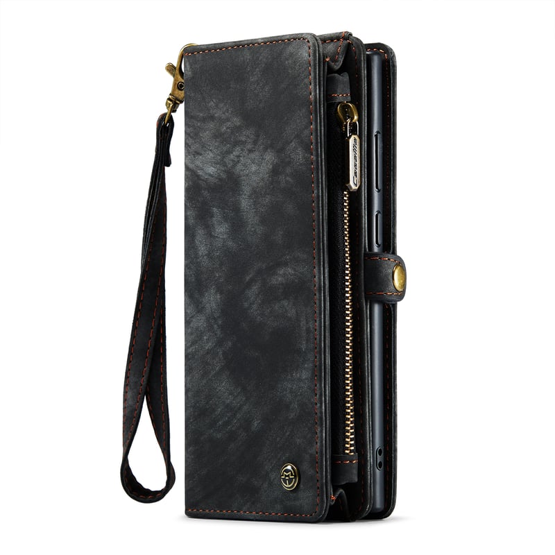 Leather Wallet Card Magnetic Flip Case For Samsung Galaxy S23 S22 S21 S20 Plus Ultra A14 A54 A53 A13 A52 With Slot Stand 2-in-1 Detachable Case Cover for Note 20 10 Multifunctional Luxury Business