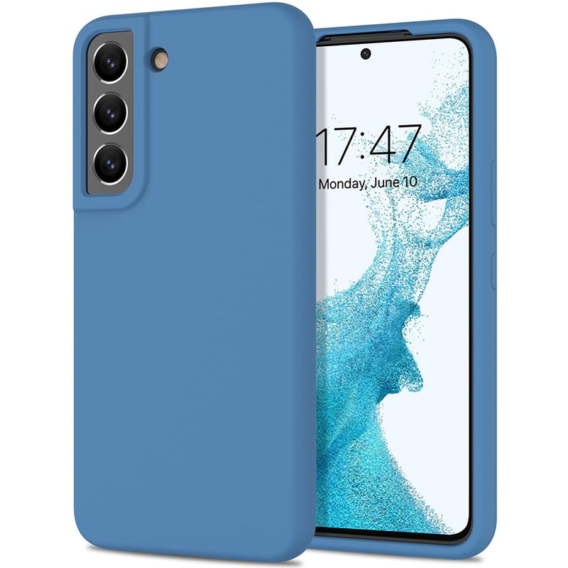 Phone Case For Samsung Galaxy S24 S23 S22 S21 S20 Plus Ultra A72 A52 S25 Ultra Silicone Case Full Body Protective Dustproof Shockproof Solid Colored Silica Gel Silicone