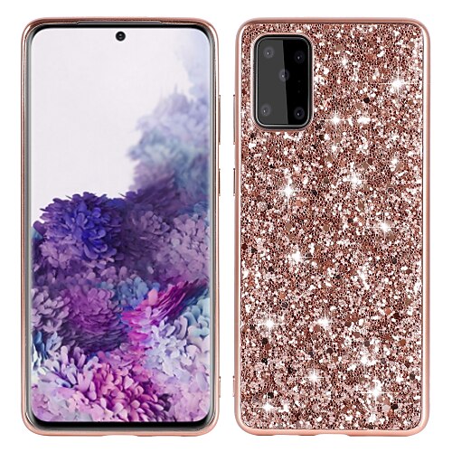 Phone Case For Samsung Galaxy S24 S23 S22 S21 S20 Plus Ultra A54 A34 A14 A72 A32 A52 A42 Note 20 10 S25 Ultra Back Cover Glitter Shine Glitter Shine TPU
