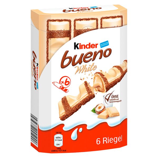 Ferrero Kinder Bueno White 6 pcs 117g_0