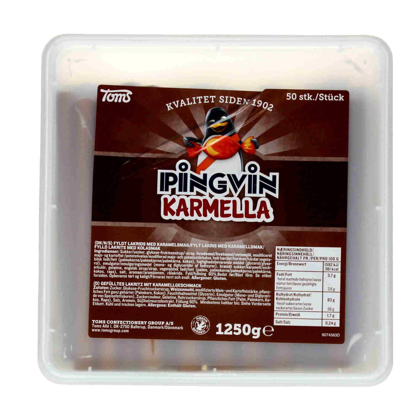<div>Toms Pingvin Karmella Bar 50pcs 1,25kg</div>_0