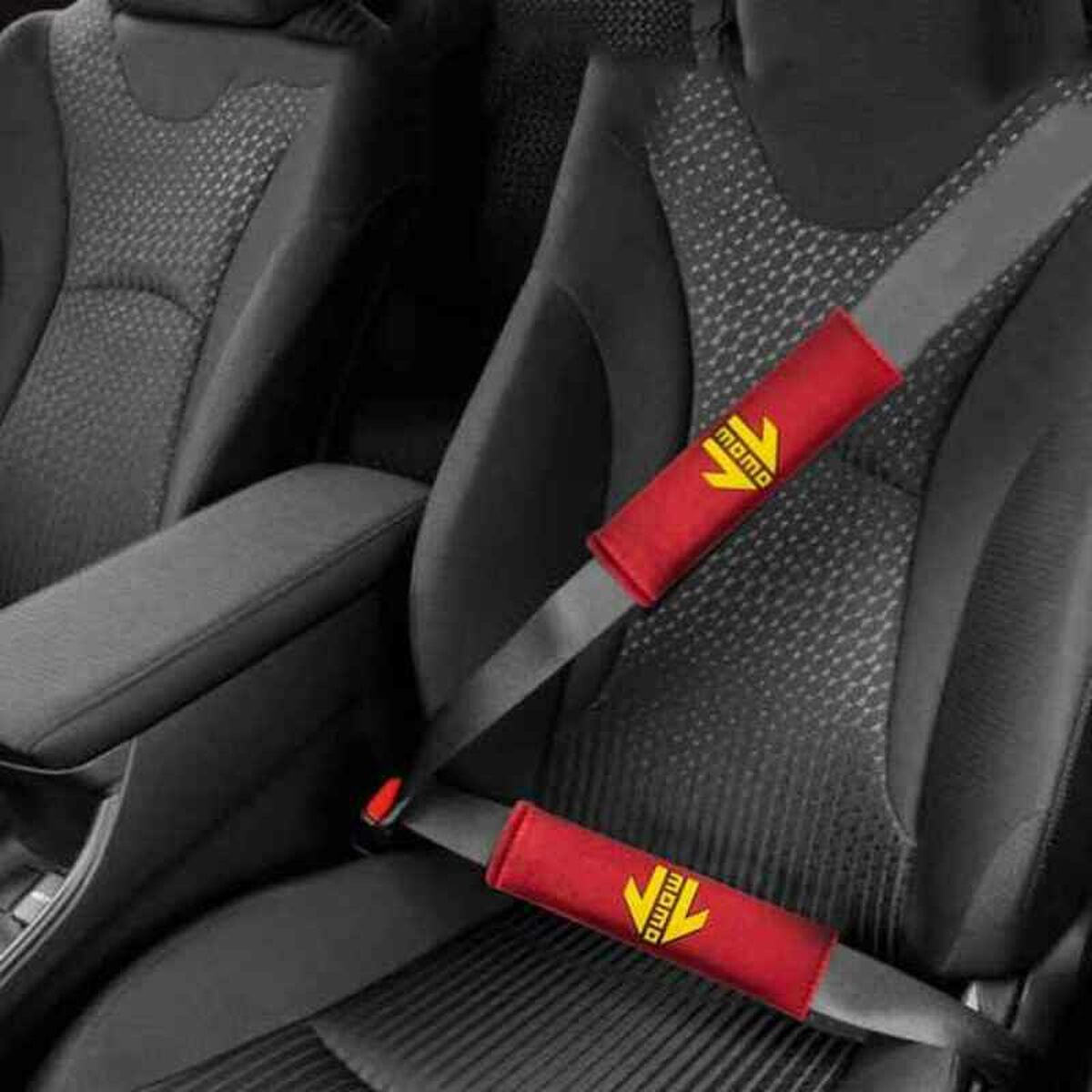 Seat Belt Pads Momo MOMLSHP001R Red_5