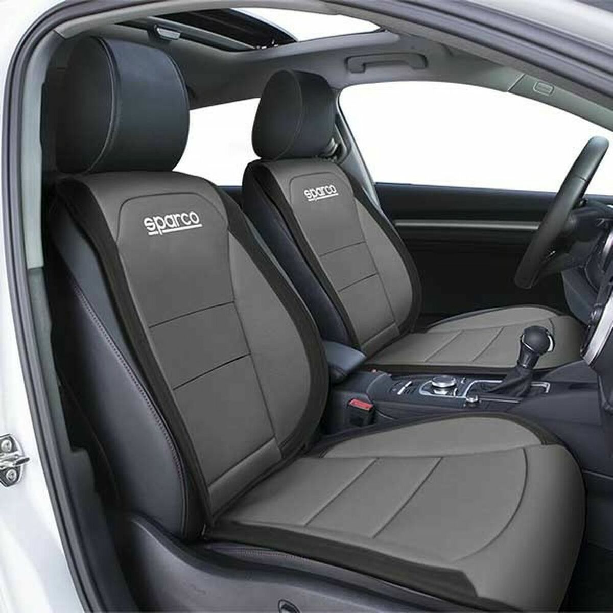"Seat cover Sparco SPCS424GR Grey"_1