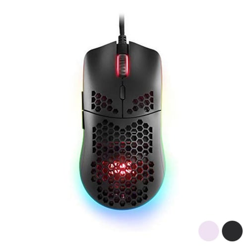 LED Gamingmus Mars Gaming MMAX RGB, Svart_1
