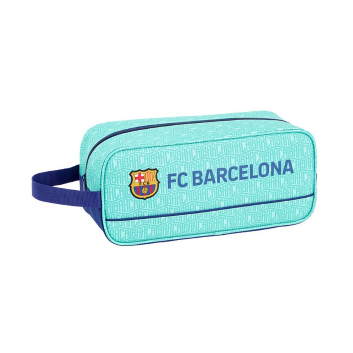 Travel shoe bag F.C. Barcelona Turquoise Blue (34 x 15 x 14 cm)_8