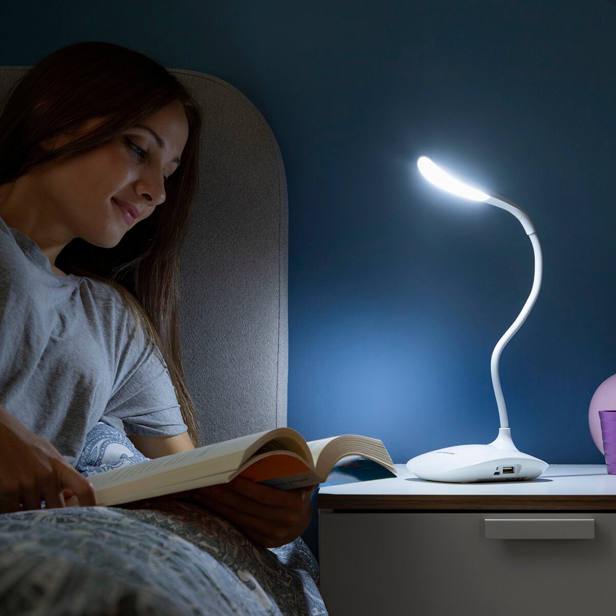 Rechargeable Touch-sensitive LED Table Lamp Lum2Go InnovaGoods_2