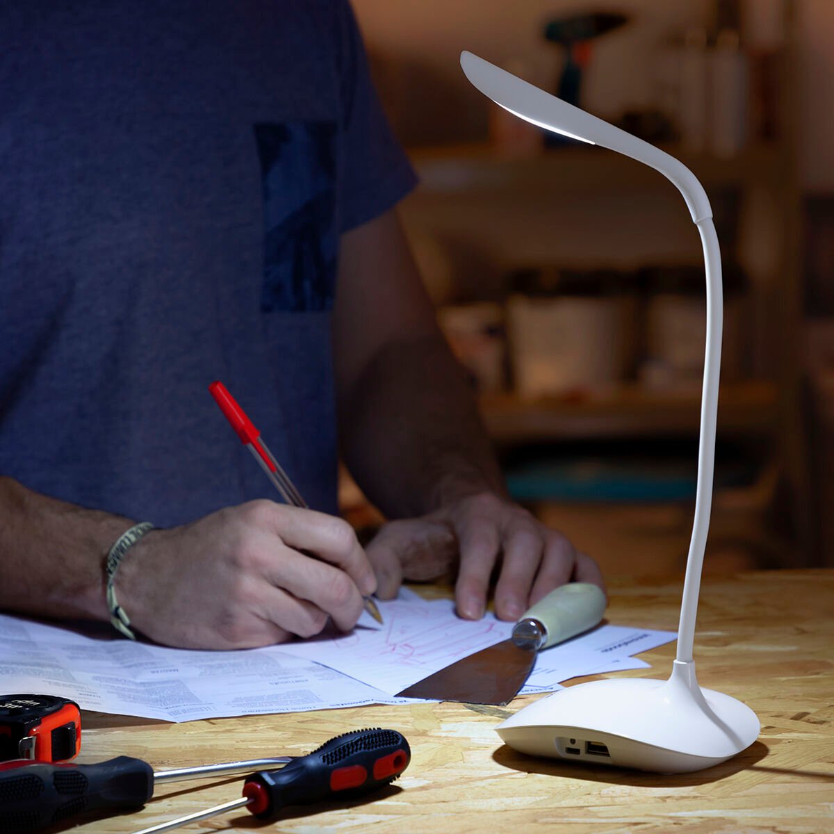 Rechargeable Touch-sensitive LED Table Lamp Lum2Go InnovaGoods_8