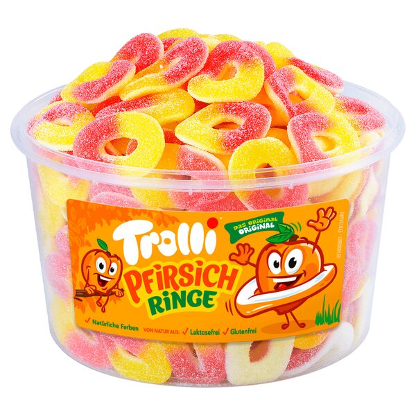 Trolli peach rings 150pcs 1,2kg_0