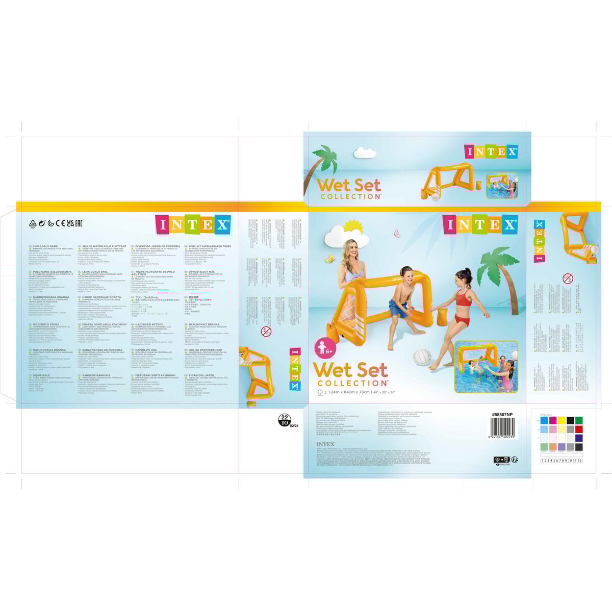 Inflatable Goal Intex (140 x 89 x 81 cm)_12