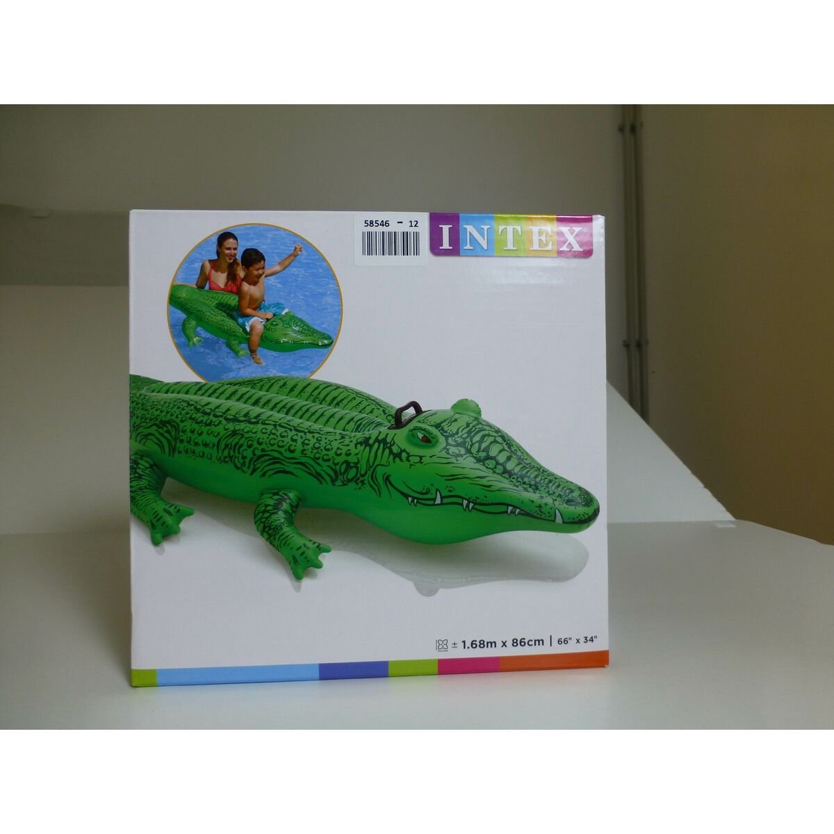 Inflatable pool figure Intex Crocodile (168 X 86 cm)_8