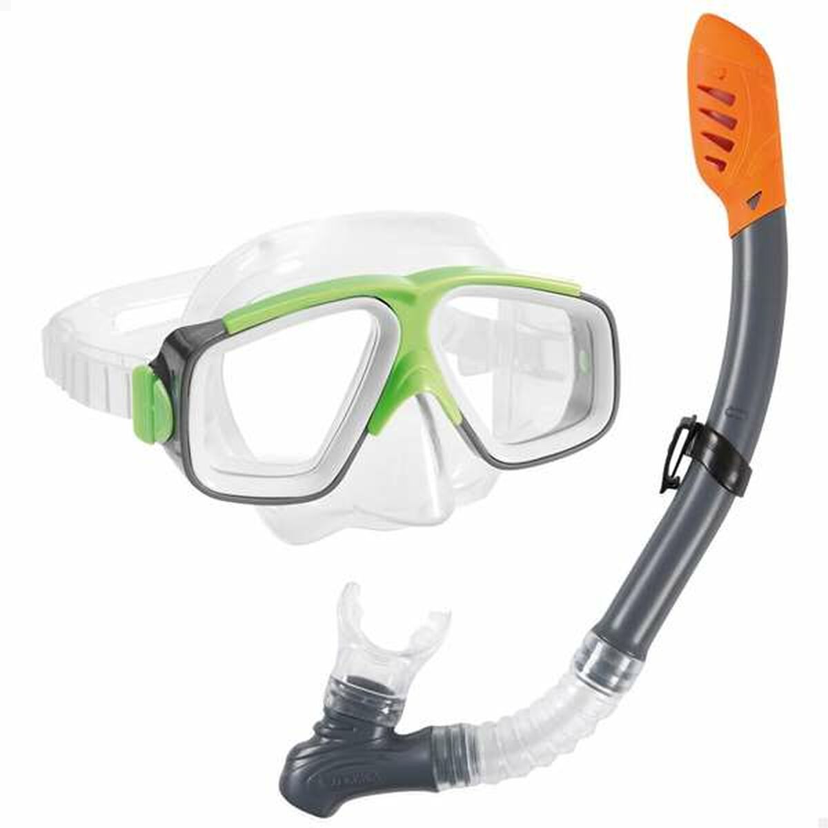 Snorkel Goggles and Tube for Children Intex_3