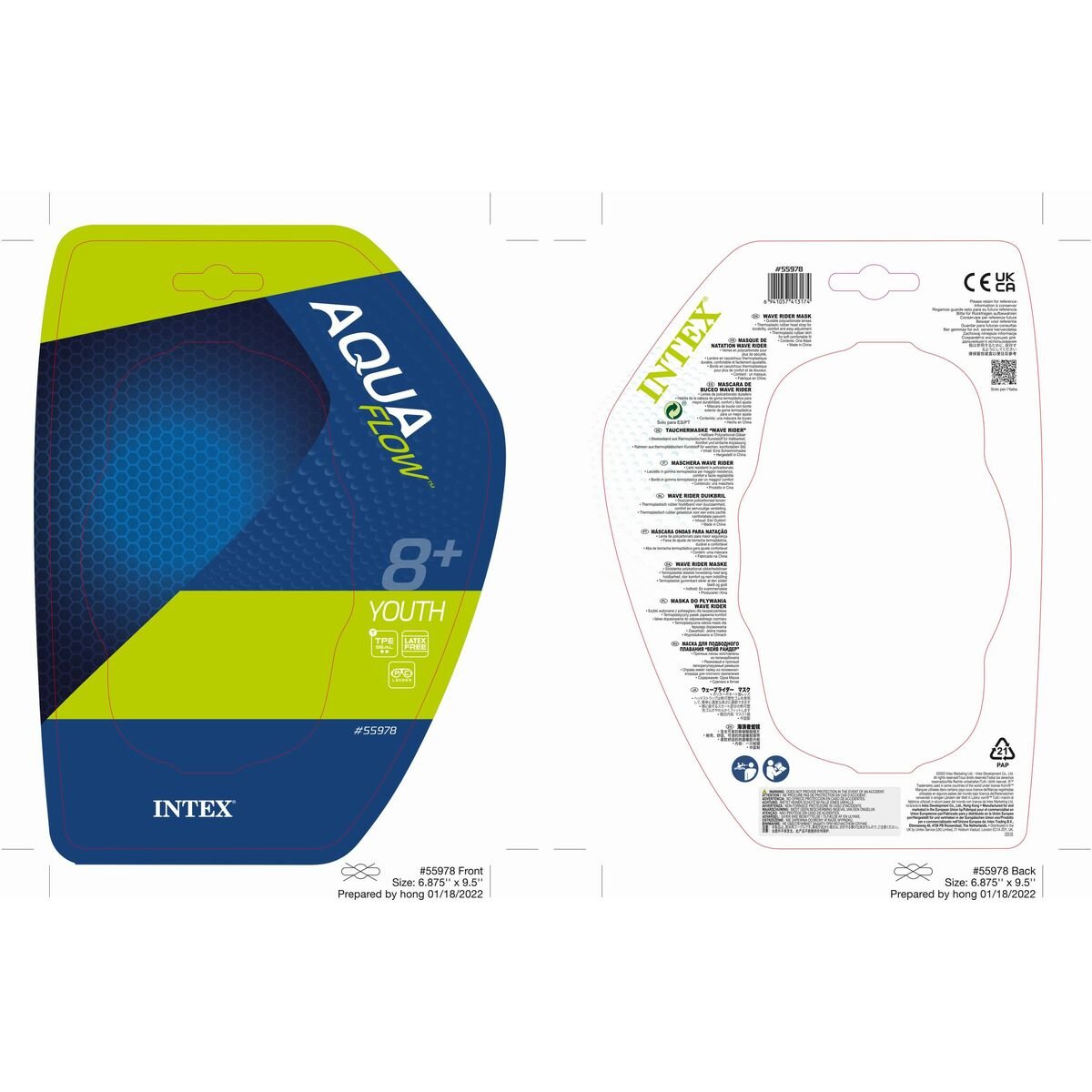 Diving Mask Wave Intex_4