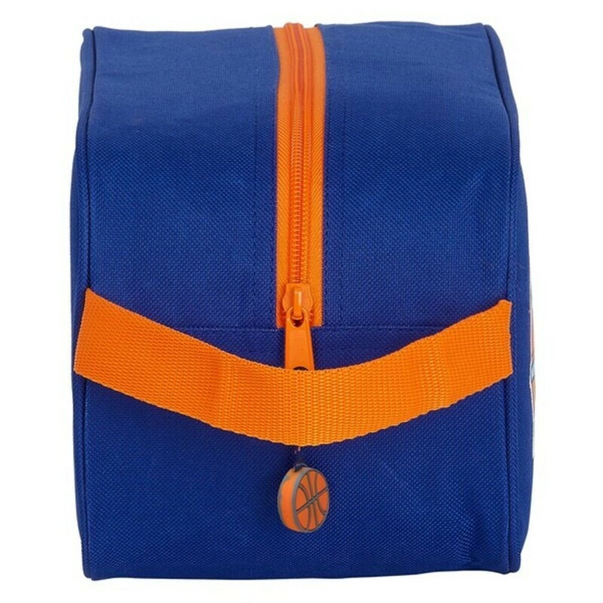 Travel Slipper Holder Valencia Basket Blue Orange (29 x 15 x 14 cm)_15