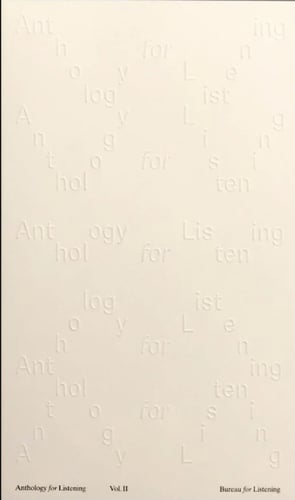 Anthology for Listening Vol. II