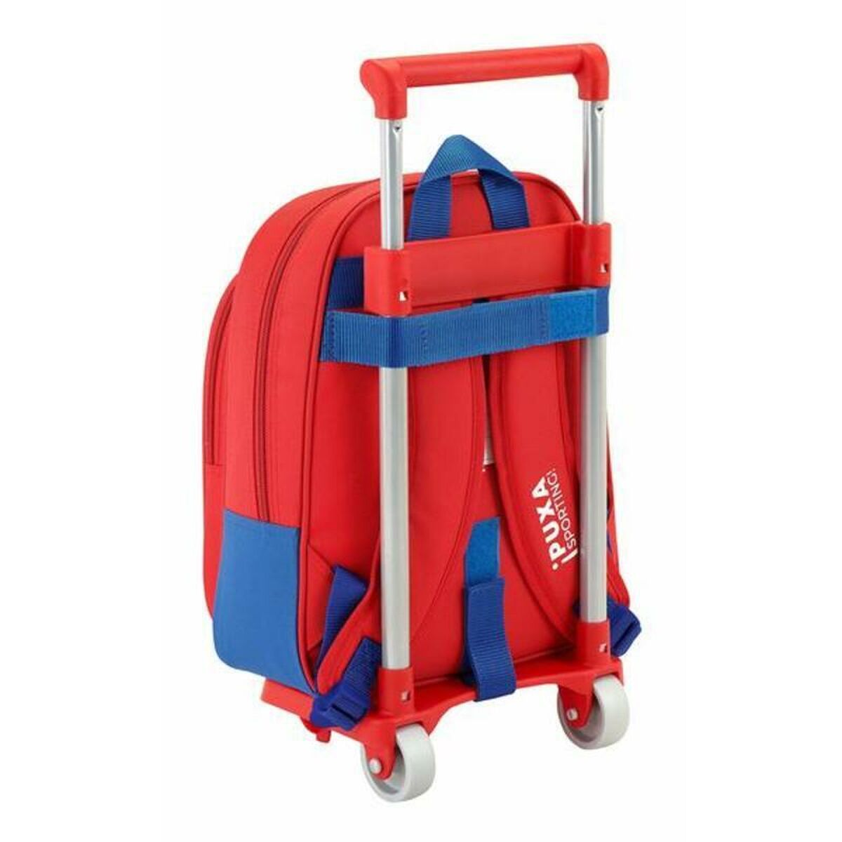 School Rucksack with Wheels 705 Real Sporting de Gijón (27 x 10 x 67 cm)_3