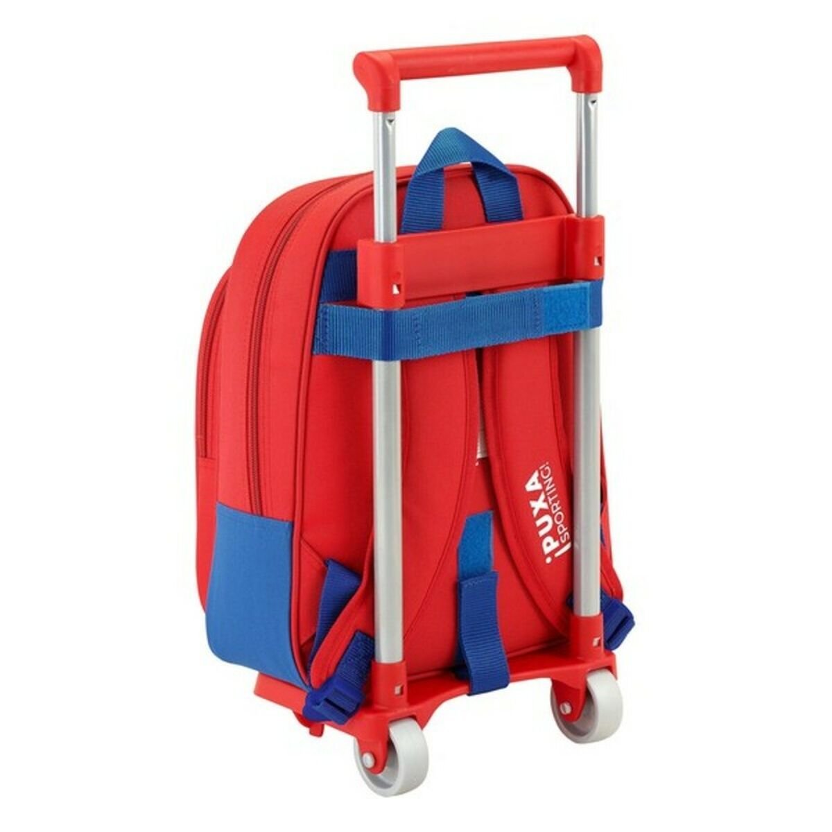 School Rucksack with Wheels 705 Real Sporting de Gijón (27 x 10 x 67 cm)_5
