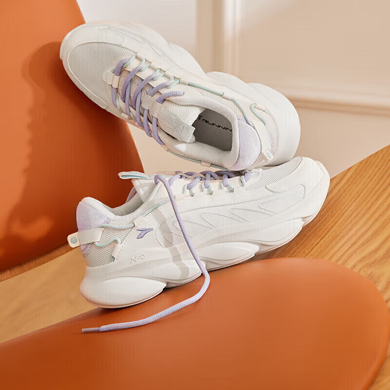 361° Women's Sports Shoes, Autumn And Winter Mesh Casual Fitness Lightweight Jump Rope Thick-Soled Running Shoes for Women, 682312203-2_0