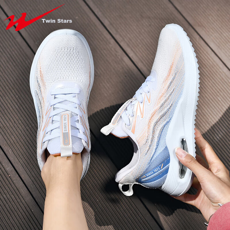 Shuangxingbate Women's Running Shoes with Air Cushion, Breathable Lightweight Sneakers for Spring And Autumn, Versatile Casual Shoes for Walking And Travel, Mesh Upper Women's Shoes_0