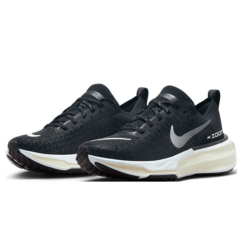 NIKE ZoomX Invincible 3 Women's Foam Cushioned Running Shoes - Black, Size 39_0