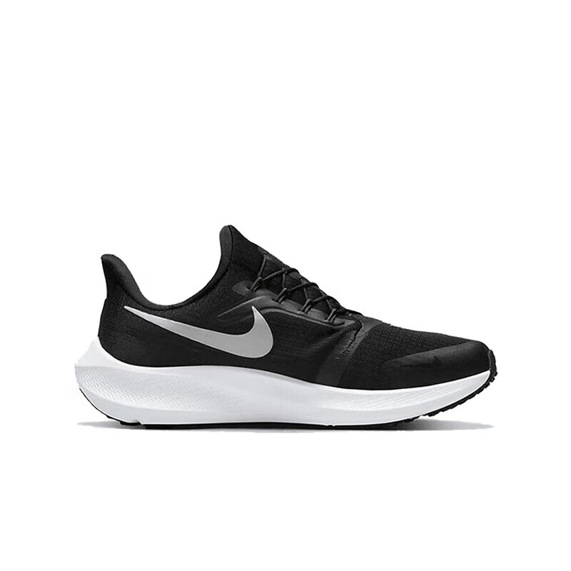 NIKE Women's Air Zoom Pegasus FlyEase Running Shoes, Black/White