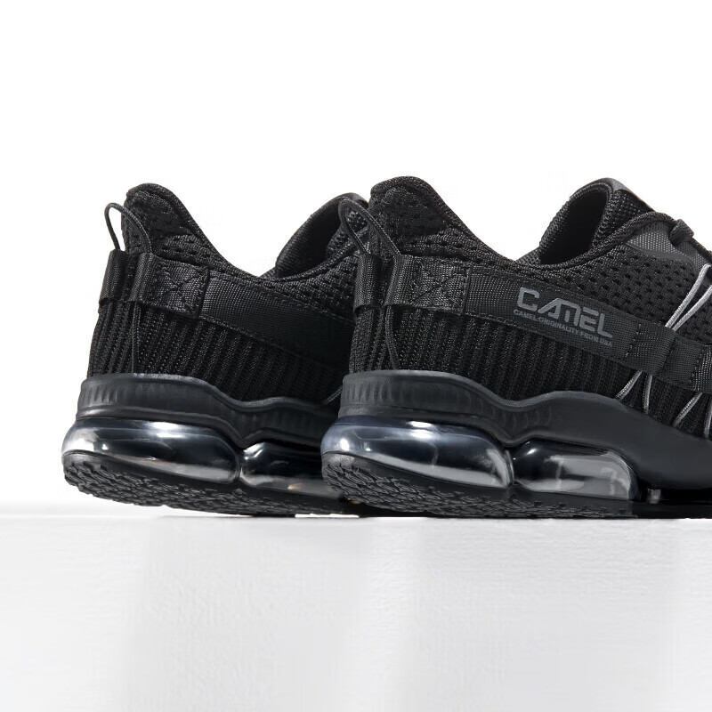 CAMEL Men's Full-Length Air Cushion Running Shoes - Phantom Black 41_0