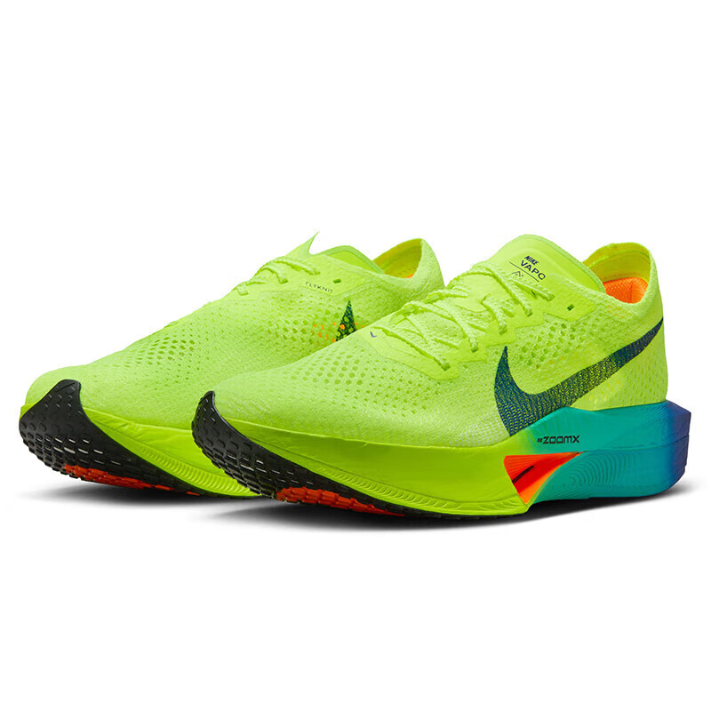 NIKE Vaporfly NEXT% 3 Men's Carbon-Plated Racing Shoes - Green, Size 40_0